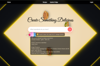 Automated Grocery Tracker