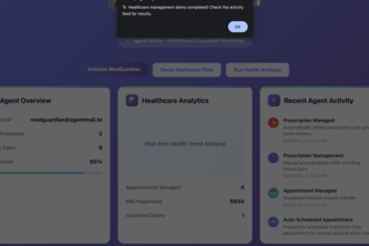 MedGuardian AI (Autonomous Healthcare Management Agent)