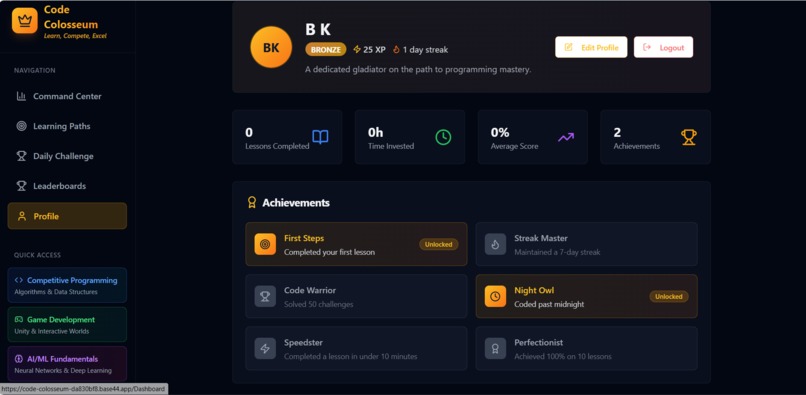 Code Colosseum – screenshot 2