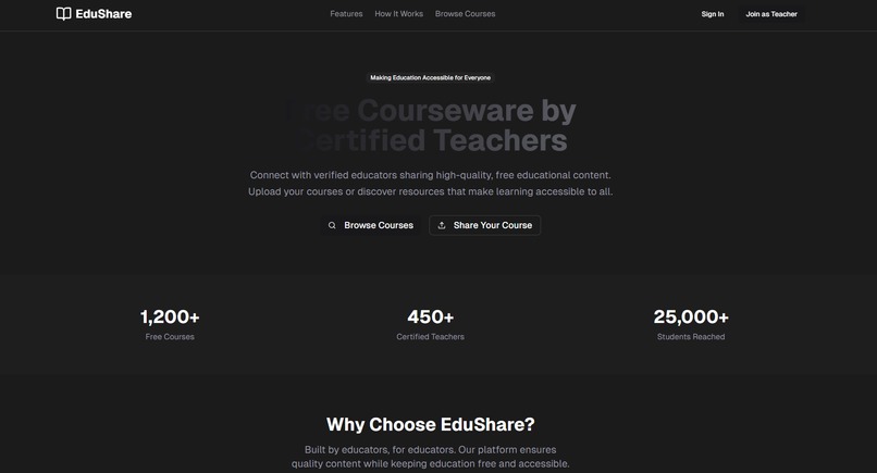 EduShare – screenshot 2