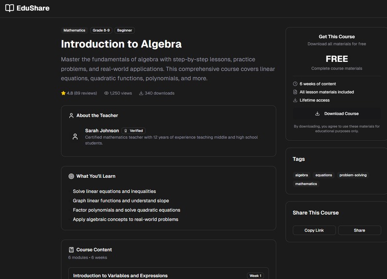EduShare – screenshot 6