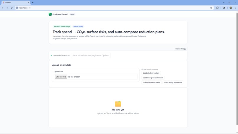 EcoSpend Guard – screenshot 1