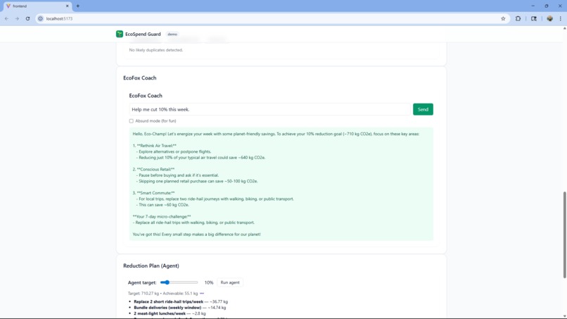 EcoSpend Guard – screenshot 3