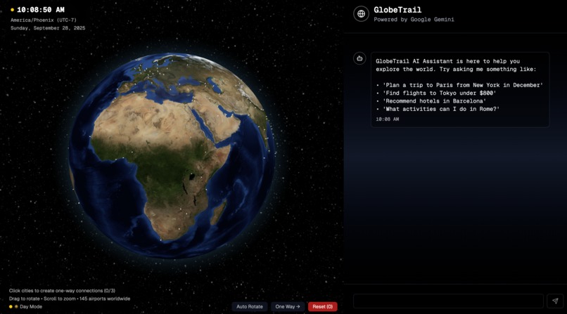 GlobeTrail – screenshot 2