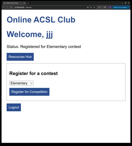 Online ACSL Club – screenshot 2