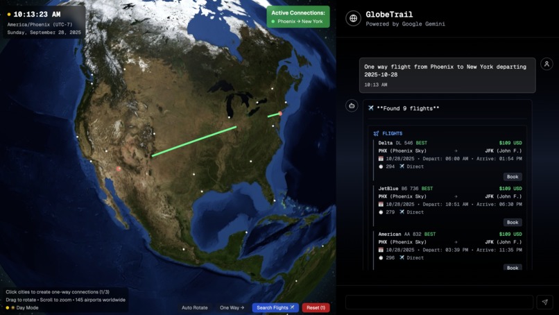 GlobeTrail – screenshot 3