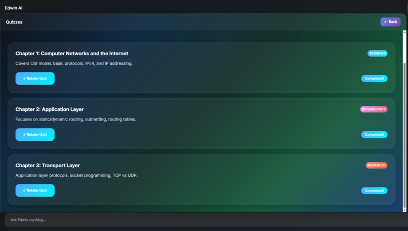 Edwin: the TA AI – screenshot 4