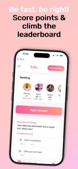 Trilo - Social Quiz App – screenshot 4