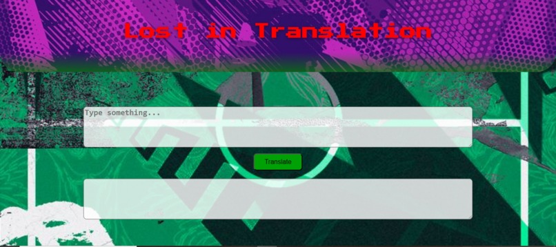 Lost In Translation – screenshot 1