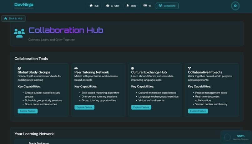  DevNinja: The Ultimate Learning Ecosystem – screenshot 2