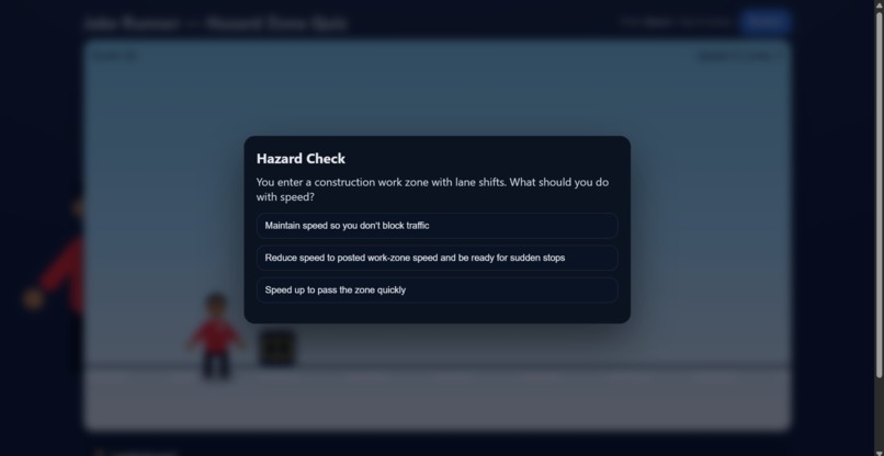 Jake Running Game – screenshot 1