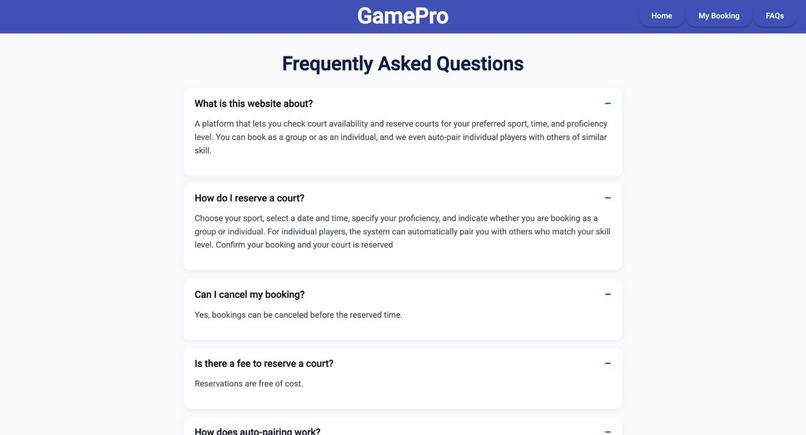 GameProAI – screenshot 5