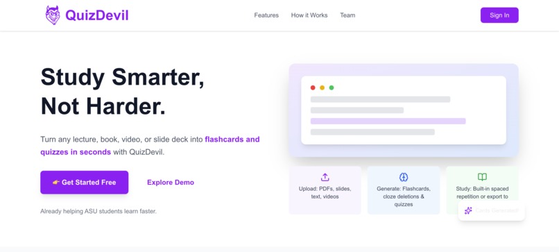QuizDevil – screenshot 1
