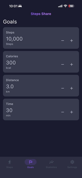 Steps Share – screenshot 4