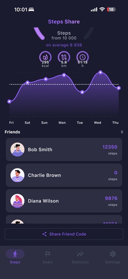 Steps Share – screenshot 6