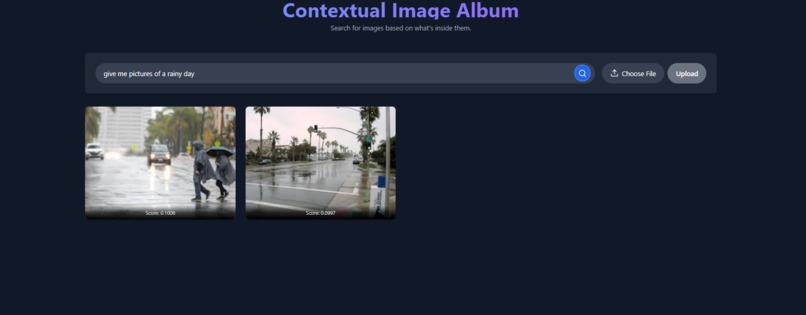 Contextual Image Album – screenshot 1