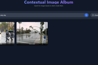 Contextual Image Album