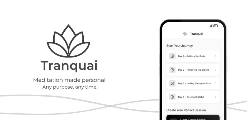 Tranquai - AI Guided Meditation – screenshot 1