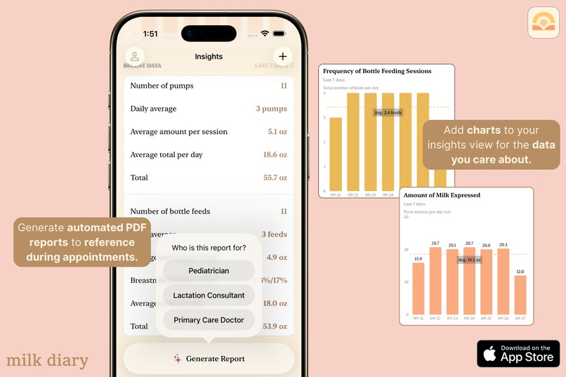 Milk Diary: Baby Feeding – screenshot 3