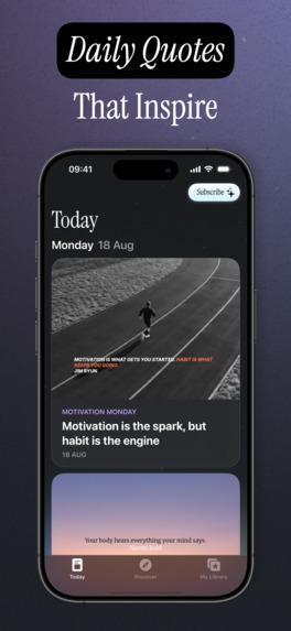 Quotivated: Inspiring Quotes – screenshot 1