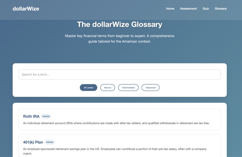dollarWize – screenshot 4