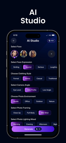 AI Headshot Generator - HiShot – screenshot 4