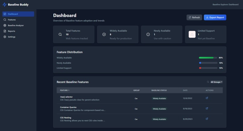 Baseline Buddy - AI-Powered Web Standards Suite – screenshot 9