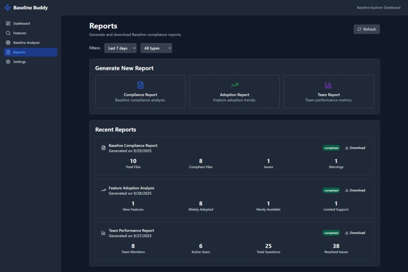 Baseline Buddy - AI-Powered Web Standards Suite – screenshot 11