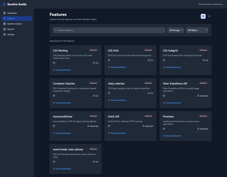 Baseline Buddy - AI-Powered Web Standards Suite – screenshot 10