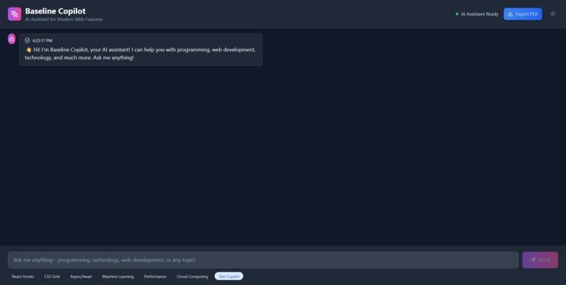 Baseline Buddy - AI-Powered Web Standards Suite – screenshot 4