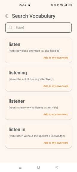 Vocary - Vocabulary Mastery – screenshot 13