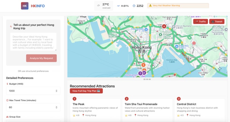 HKInfo – screenshot 1