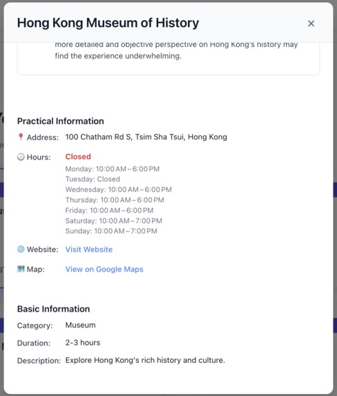 Your A.I. Trip Planner – screenshot 24