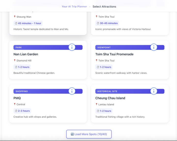 Your A.I. Trip Planner – screenshot 19