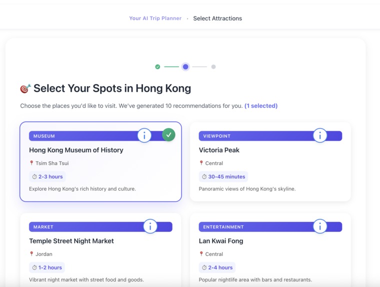Your A.I. Trip Planner – screenshot 20