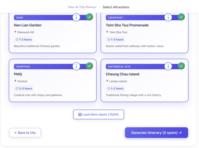 Your A.I. Trip Planner – screenshot 21