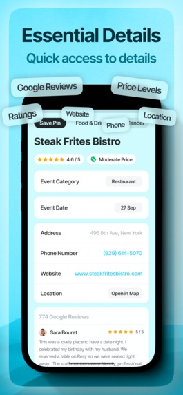 Blue Dot. - Travel Planner  – screenshot 2
