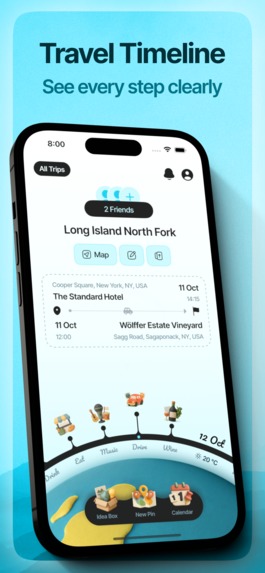 Blue Dot. - Travel Planner  – screenshot 5