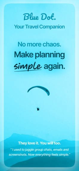 Blue Dot. - Travel Planner  – screenshot 6