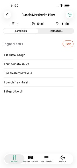 LittleChef - Smart recipe manager – screenshot 2