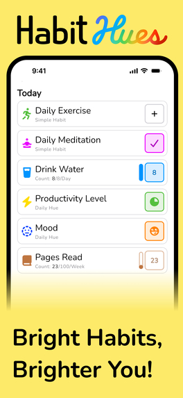 Habit Hues – screenshot 1