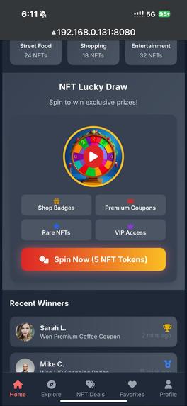 NFT-Shop-APP – screenshot 3