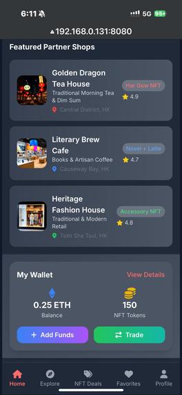 NFT-Shop-APP – screenshot 4