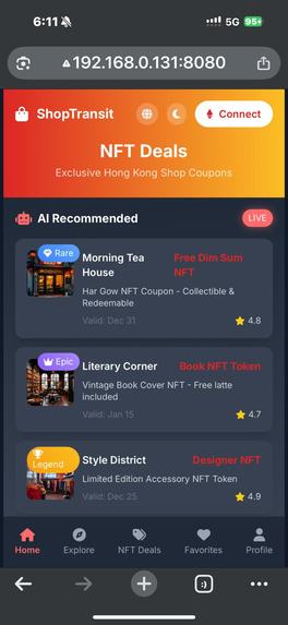NFT-Shop-APP – screenshot 5