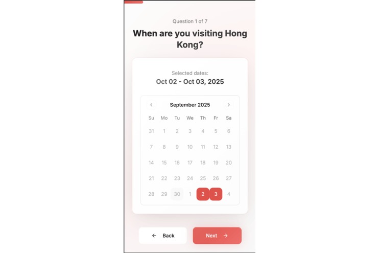 852Planner – screenshot 2