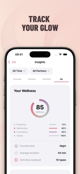 Silk: Private Intimacy Tracker – screenshot 5