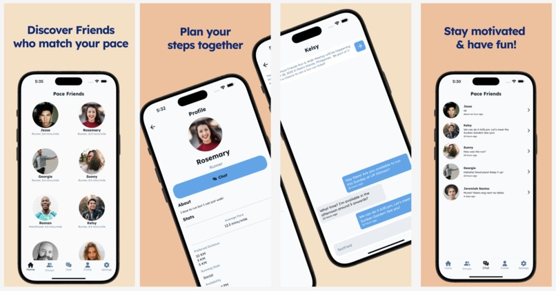 Pace Friends – screenshot 1
