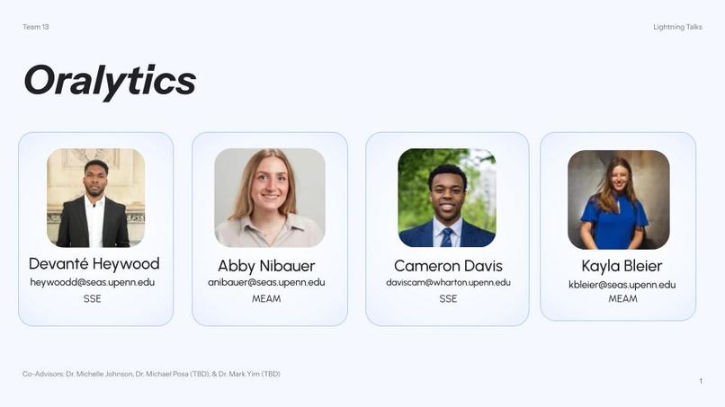Team 13 - Oralytics – screenshot 1