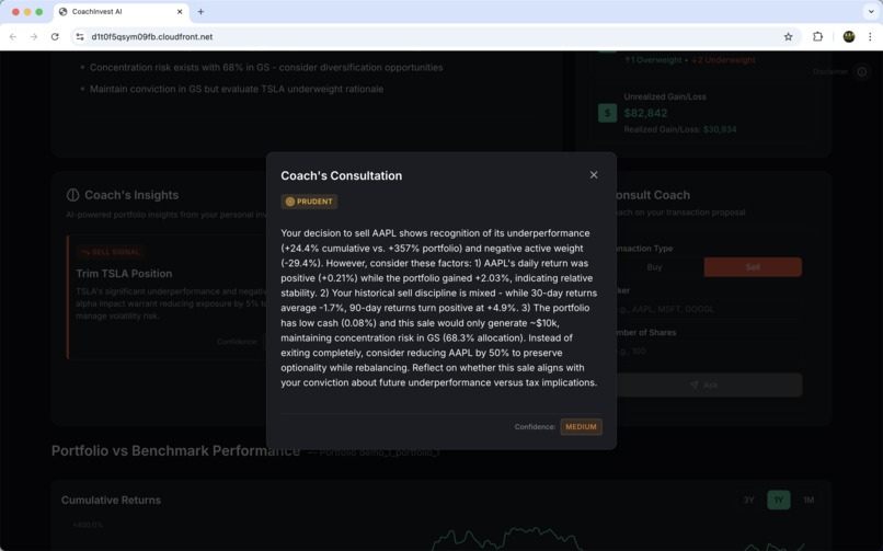 CoachInvest – screenshot 3