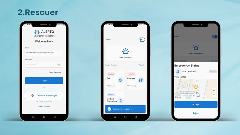 Alerto – Emergency Response App – screenshot 3